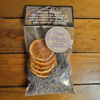 orange lavender packet